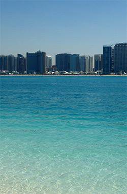 Skyline von Abu Dhabi