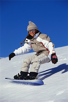 Skiurlaub - Ski fahren - Abfahrtslauf