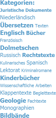 Wir übersetzen Klappentexte, die neugierig machen sollen. Beim Übersetzen von Klappentexten wird der Buchinhalt kurz und prägnant übersetzt.